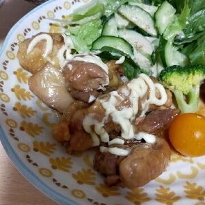 鶏もも肉の照り焼き